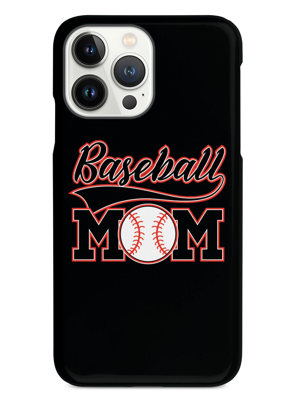 Baseball Mom - Black Case - iPhone SE Baseball Mom - Black Case - iPhone SE