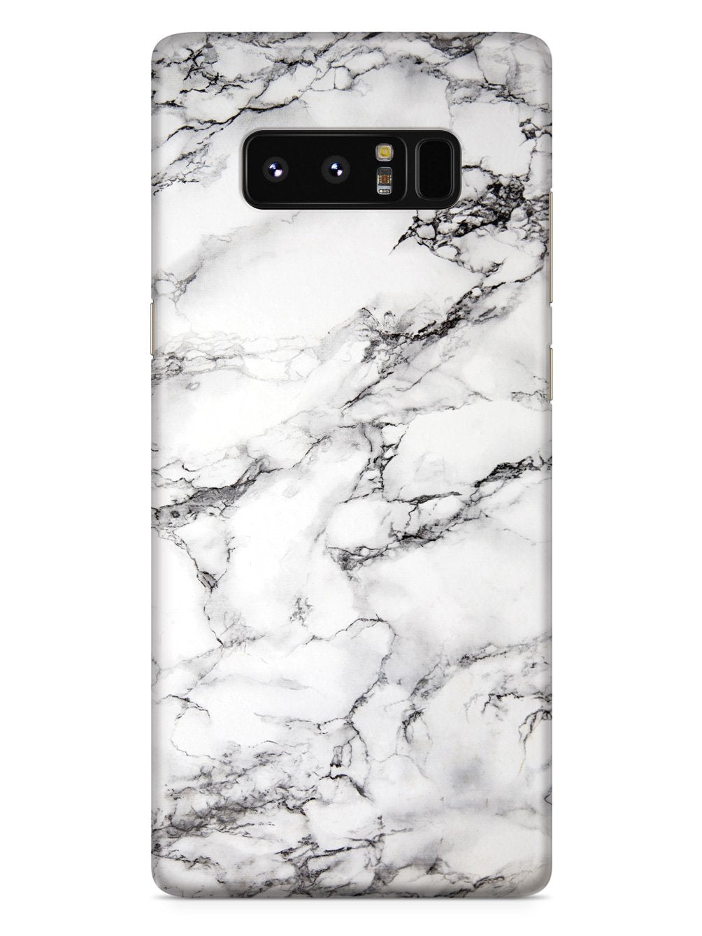 Textured Marble - Black & White Case