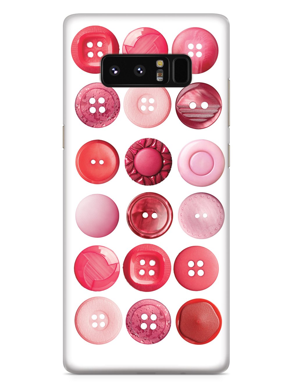 Pink Buttons Case