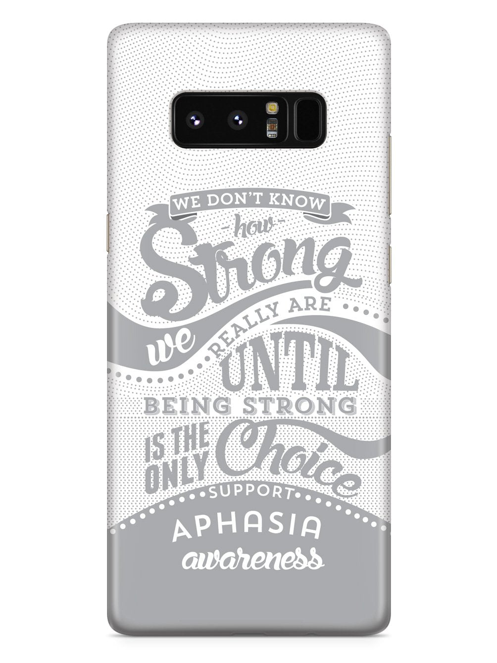 Aphasia Awareness - How Strong Case