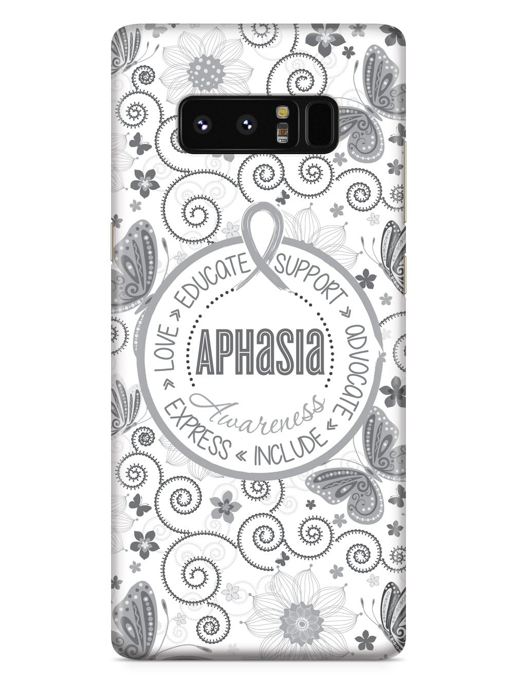Aphasia Awareness - Butterfly Pattern Case