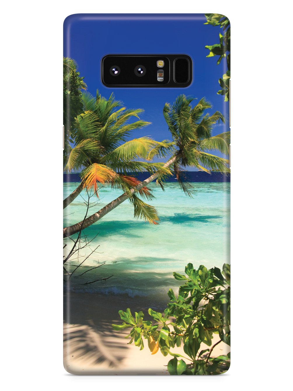 Palm Trees and Beach Scene Case
