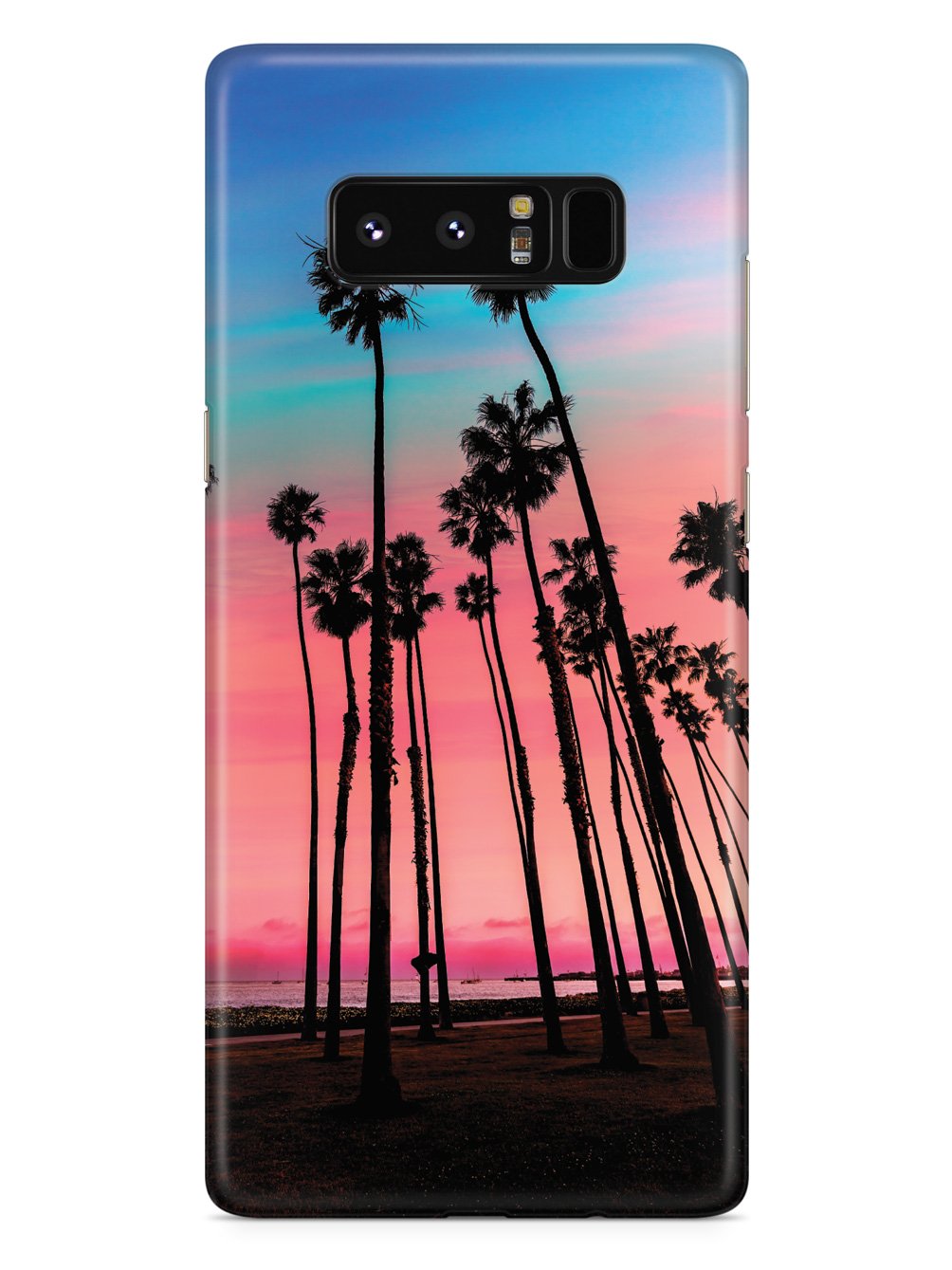 California Sunset Palm Trees Case