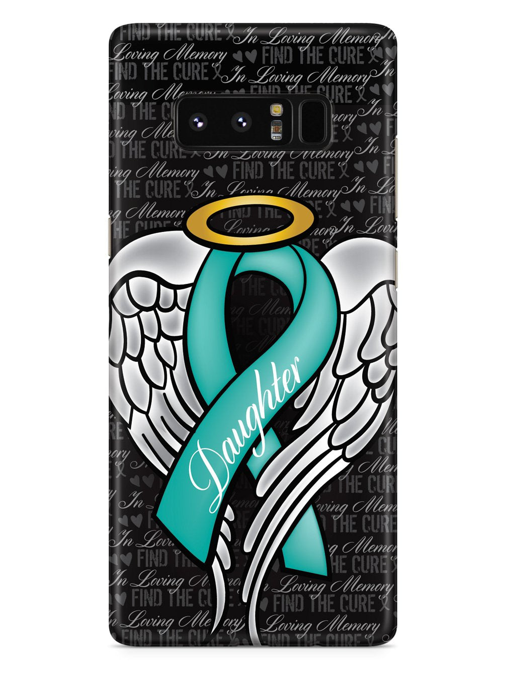 In Loving Memory of My Daughter - Teal Ribbon Case