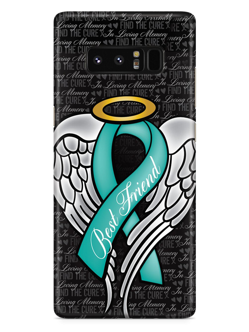 In Loving Memory of My Best Friend - Teal Ribbon Case