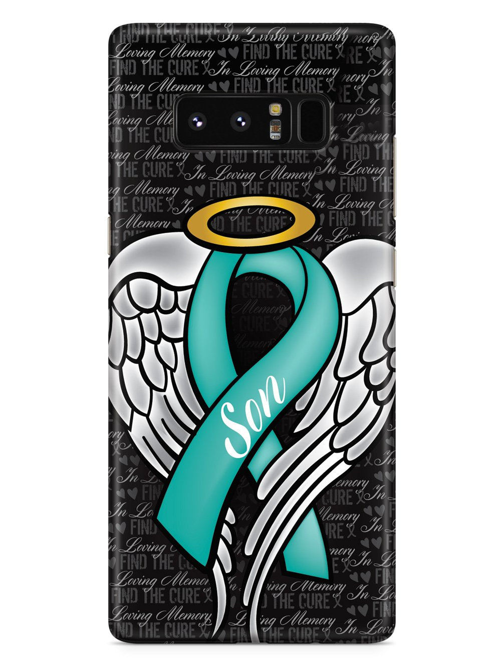 In Loving Memory of My Son - Teal Ribbon Case