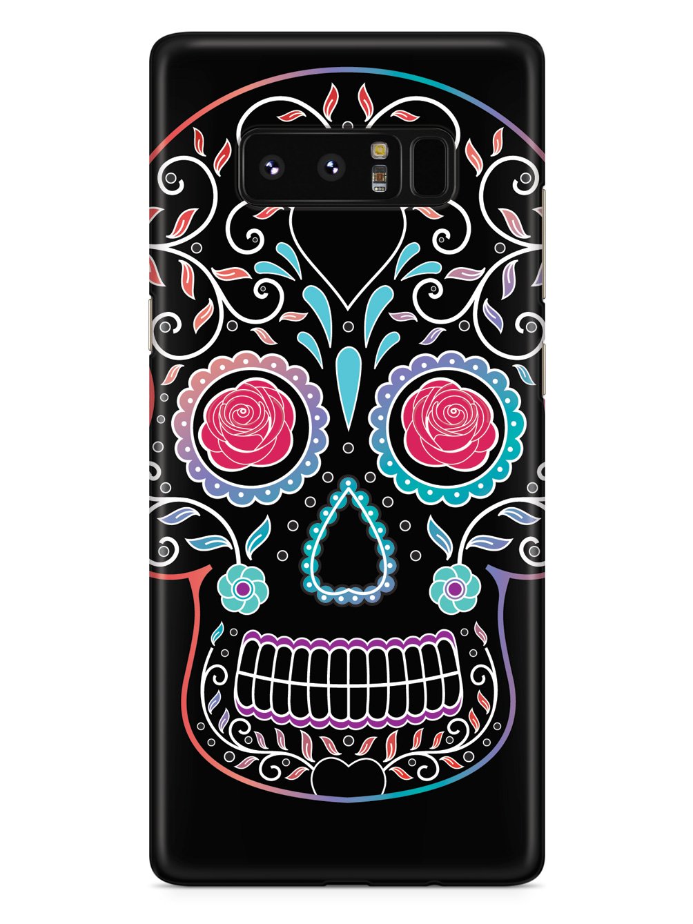 Floral Sugar Skull Case