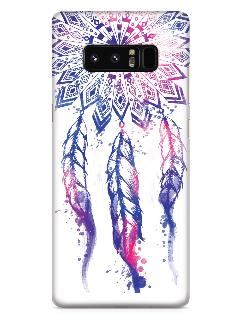 Dreamcatcher Feathers - White Case