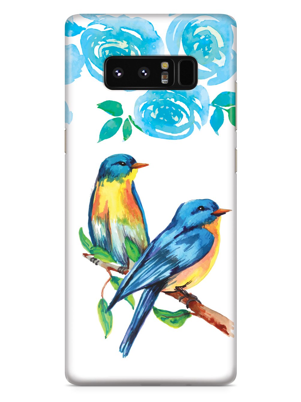 Bluebirds and Flowers Case