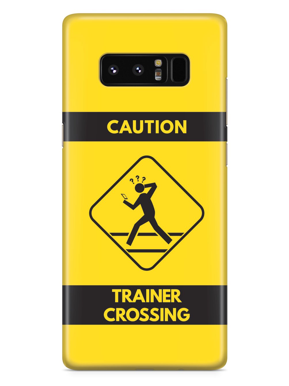 Caution Trainer Crossing - Yellow Case