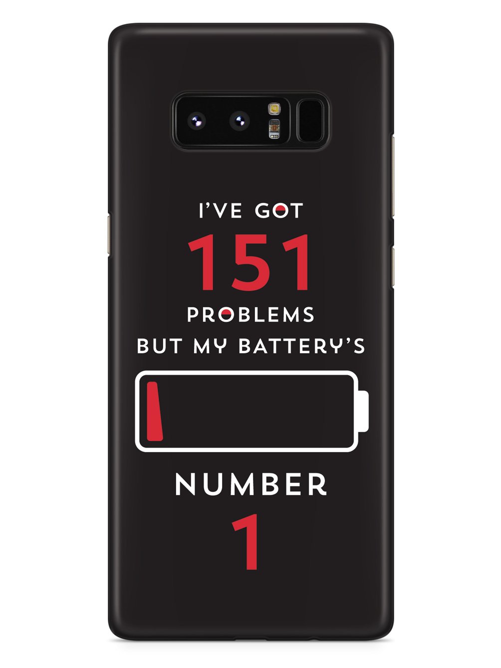 I've Got 151 Problems - Black Case