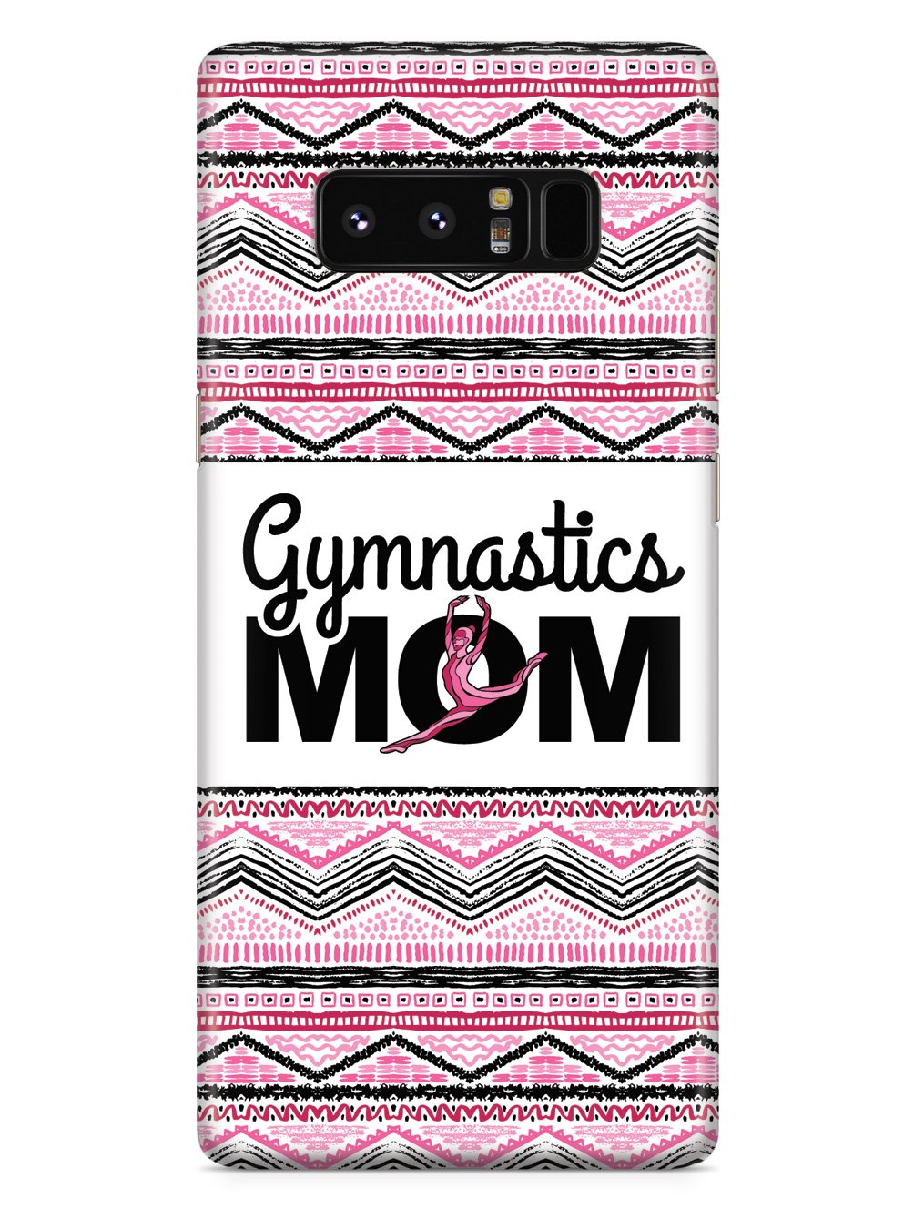 Pink Gymnastics Mom - White Case