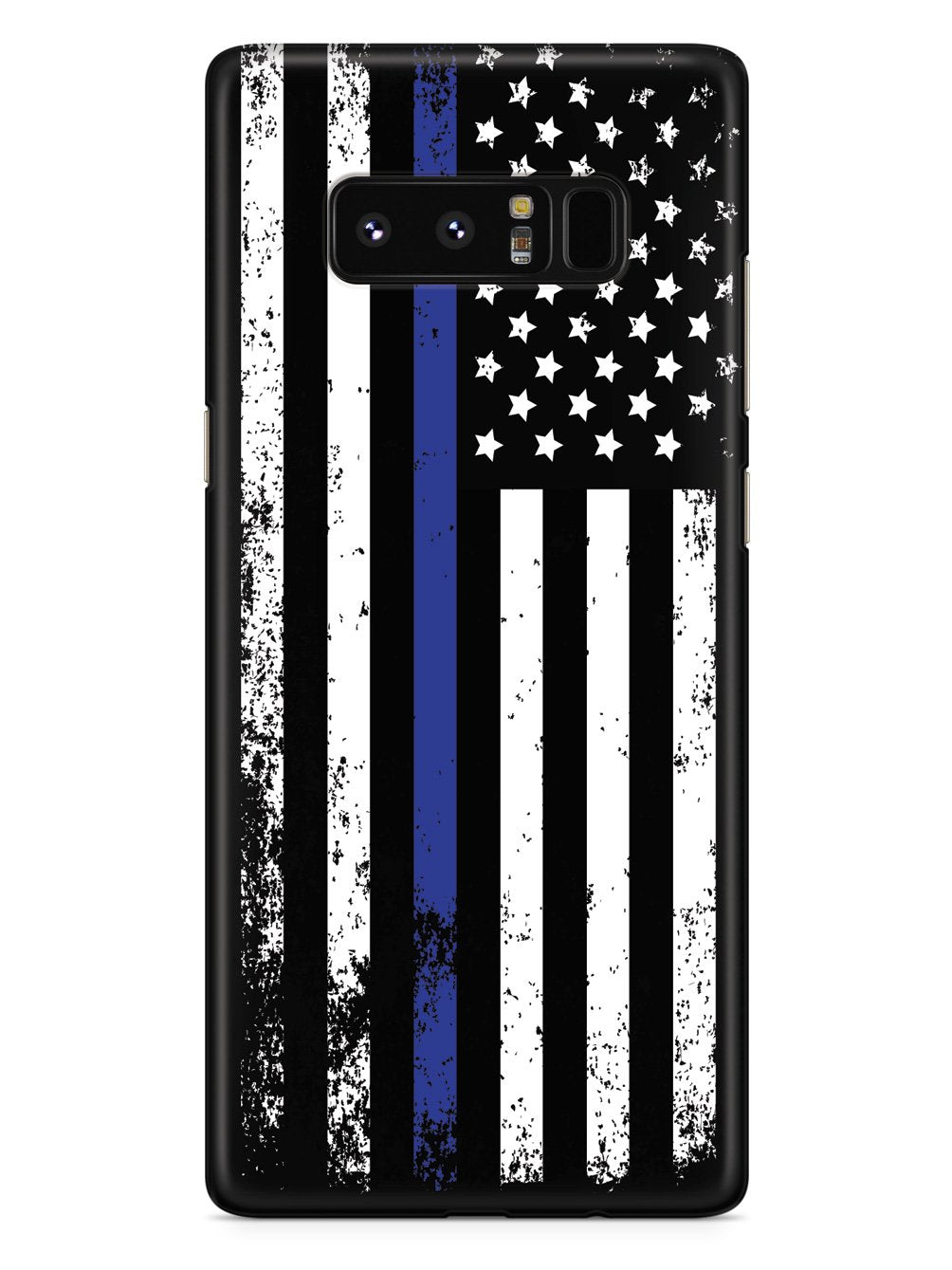 Downward American Flag - Thin Blue Line Case