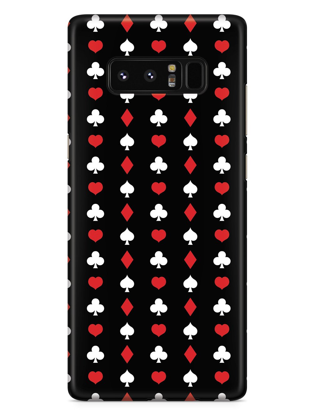 Playcard Suit Pattern - Black Case