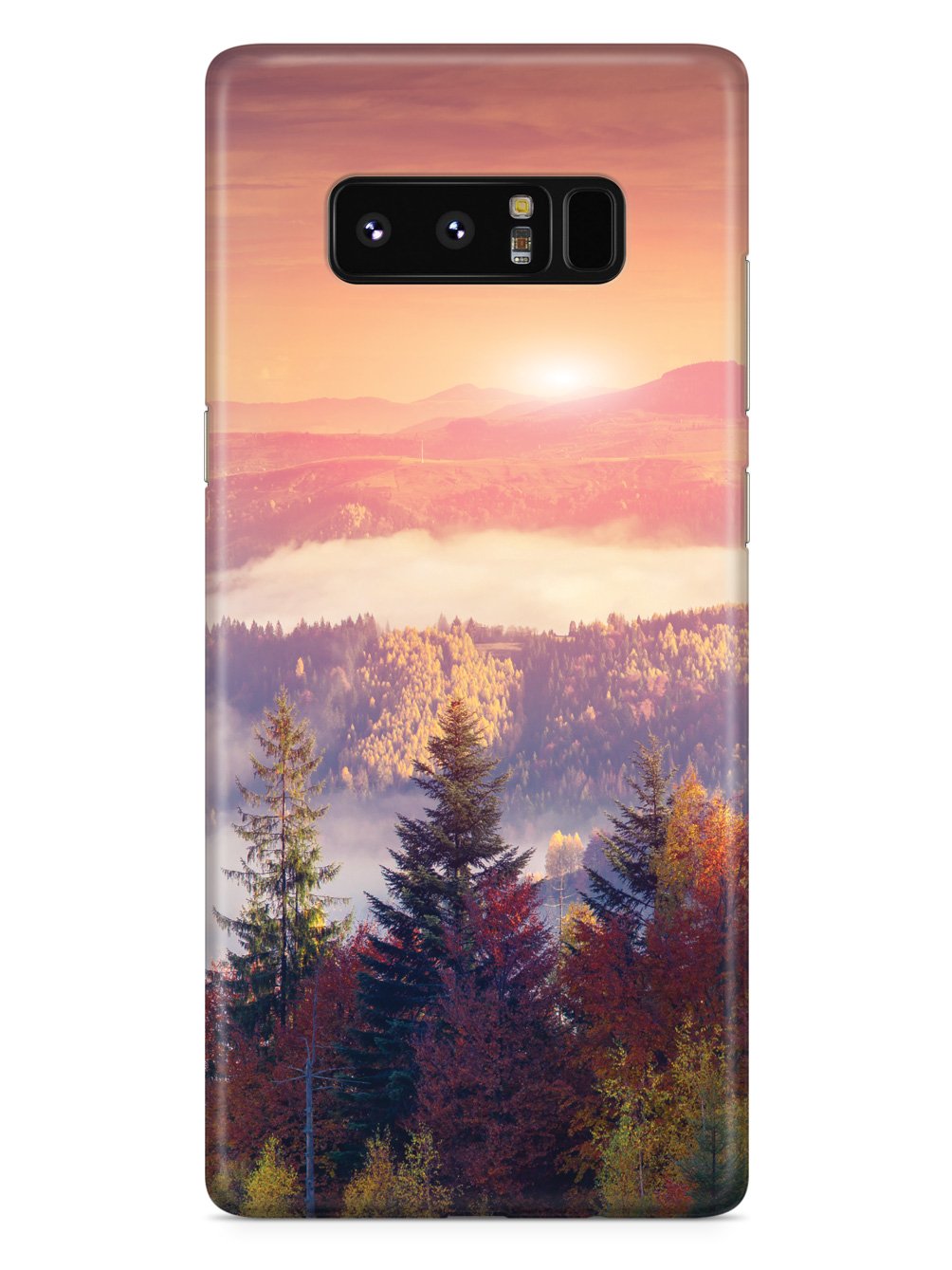 Autumn Trees and Sunset Case