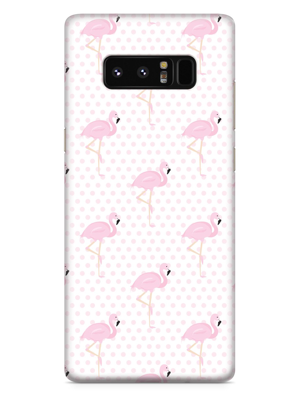 Polka Dot Flamingo Pattern Case