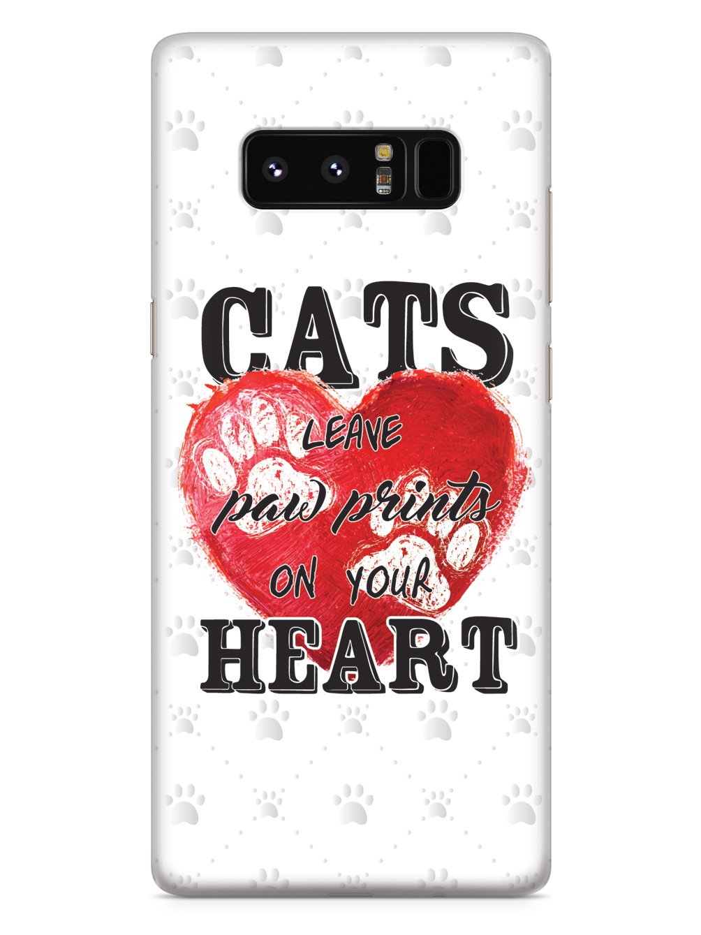 Cats Leave Paw Prints Case