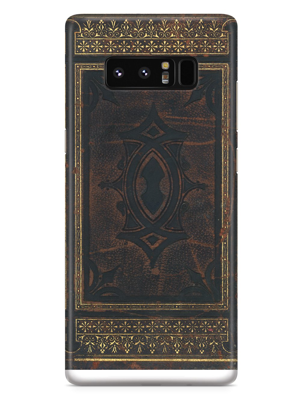 Ancient Book Cover - Brown and Gold Case