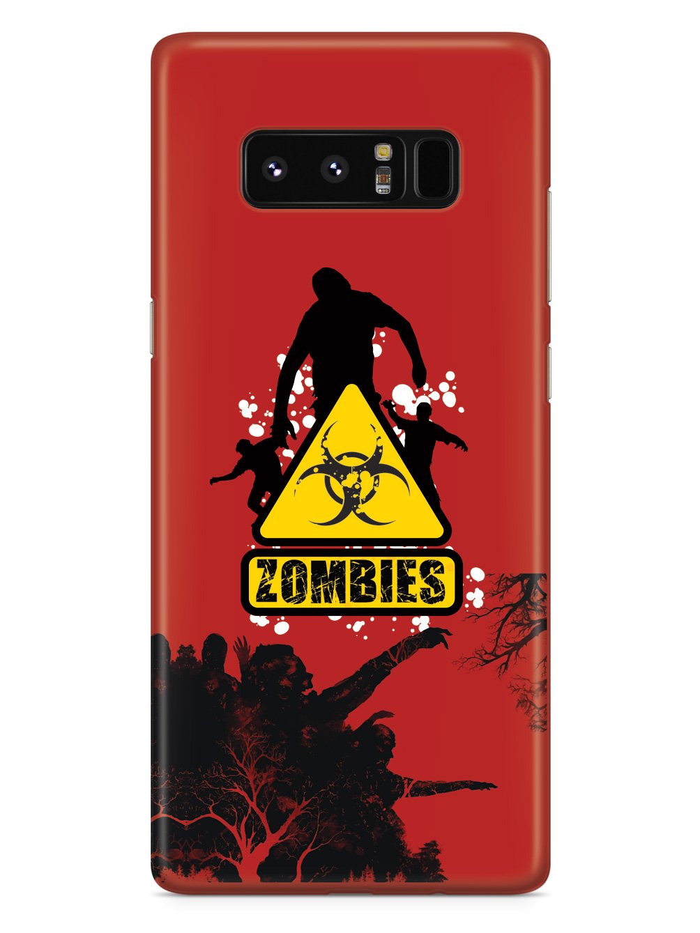 Caution - Zombies - Black Case