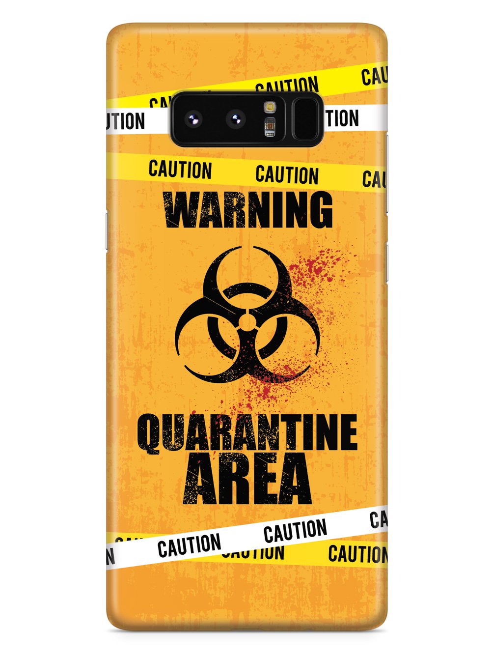 Caution - Quarantine Area - Orange Case