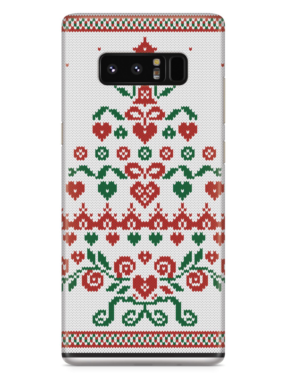 Christmas Tree Sweater Texture - Black Case