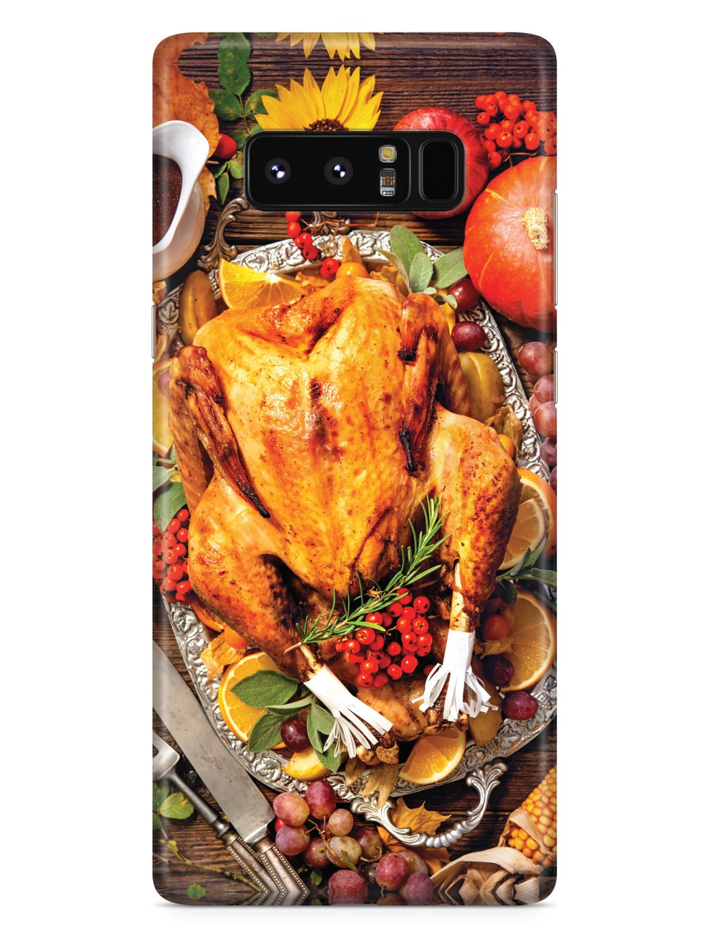 Thanksgiving Dinner - Texturized - White Case