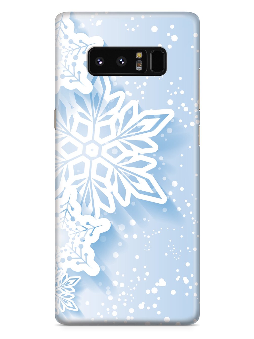 Paper Snowflakes - Black Case