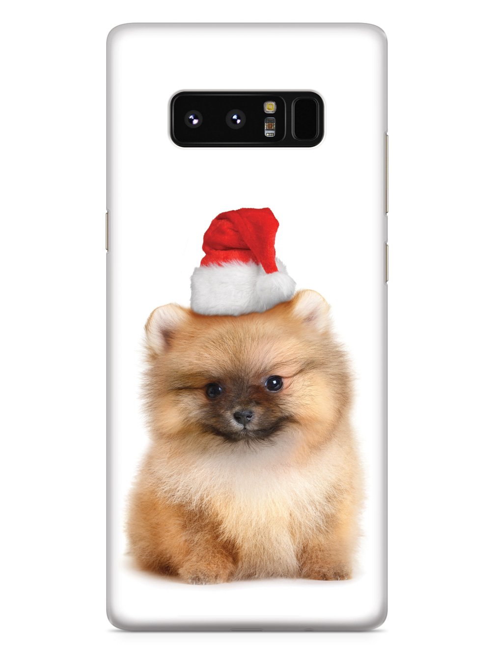 Fluffy Christmas Pomeranian Case