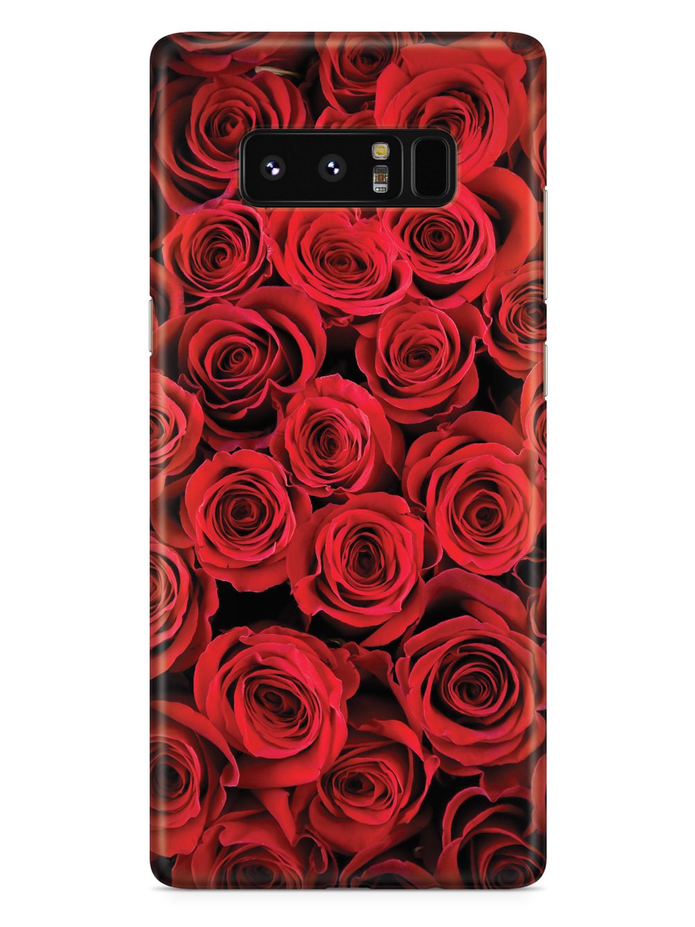 Red Roses - Black Case