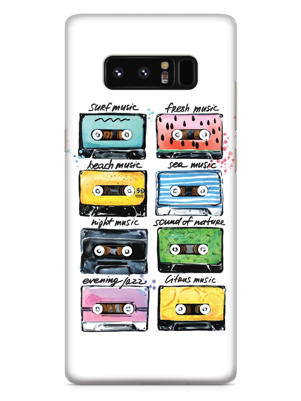 Cassette Tapes - Mood Music - White Case