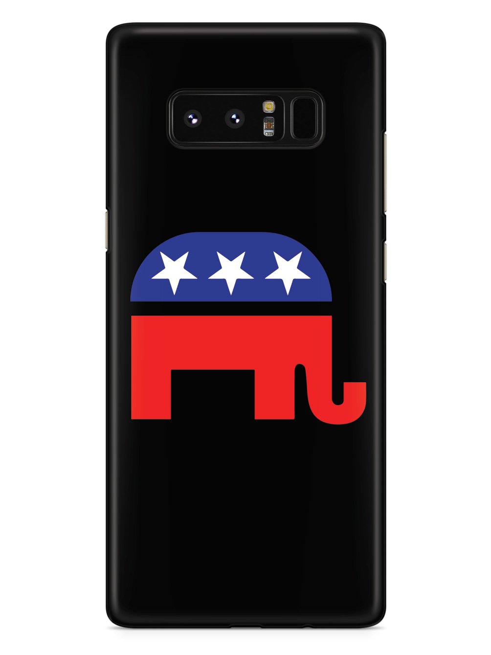 Republican Elephant Logo - Black Case