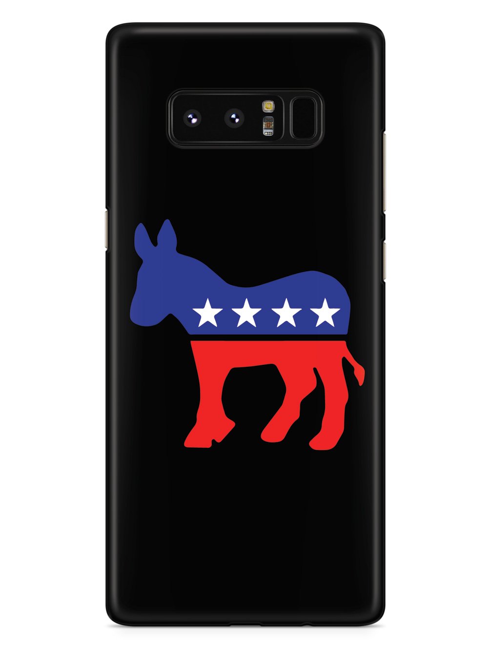 Democrat Donkey Logo - Black Case