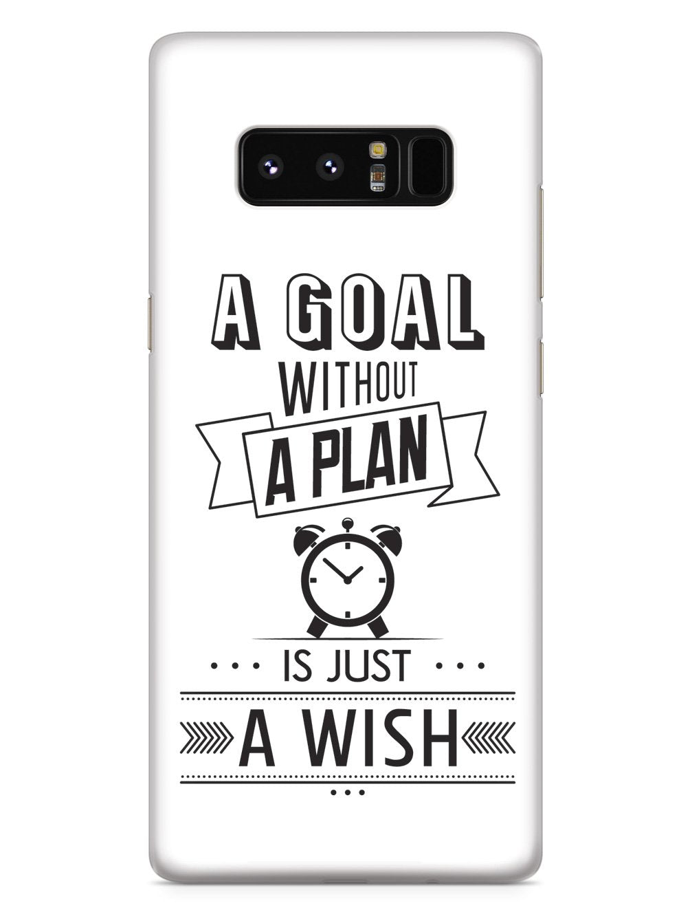 A Goal Without A Plan - White Case