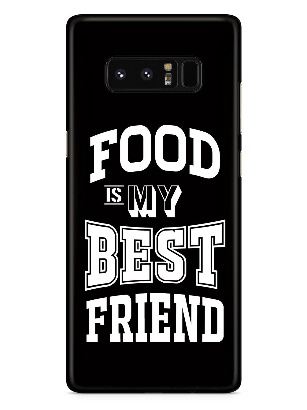 Food is My Best Friend - Black Case