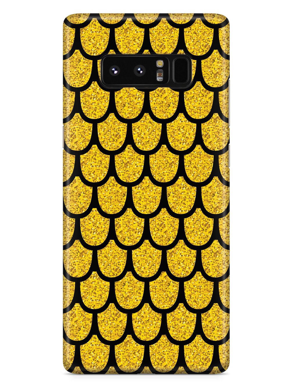 Mermaid Scales - Gold - Black Case