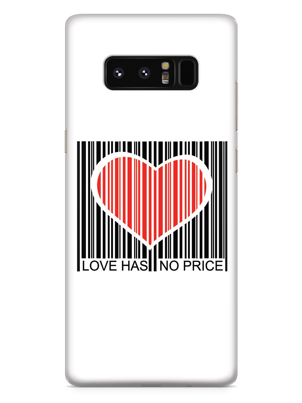 Love Has No Price - Barcode Case