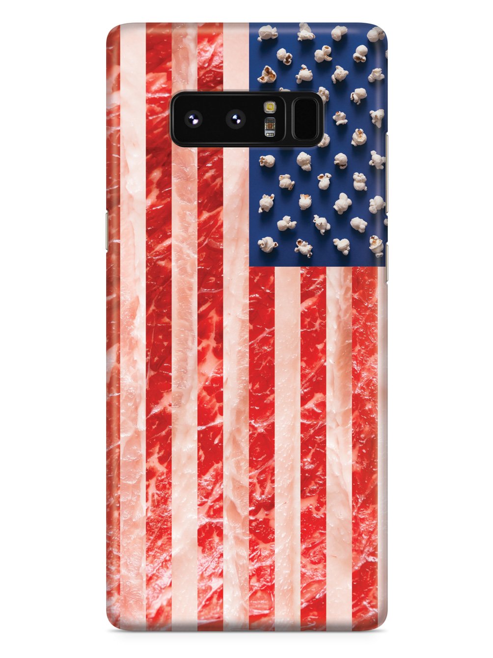 American Food Flag - Black Case