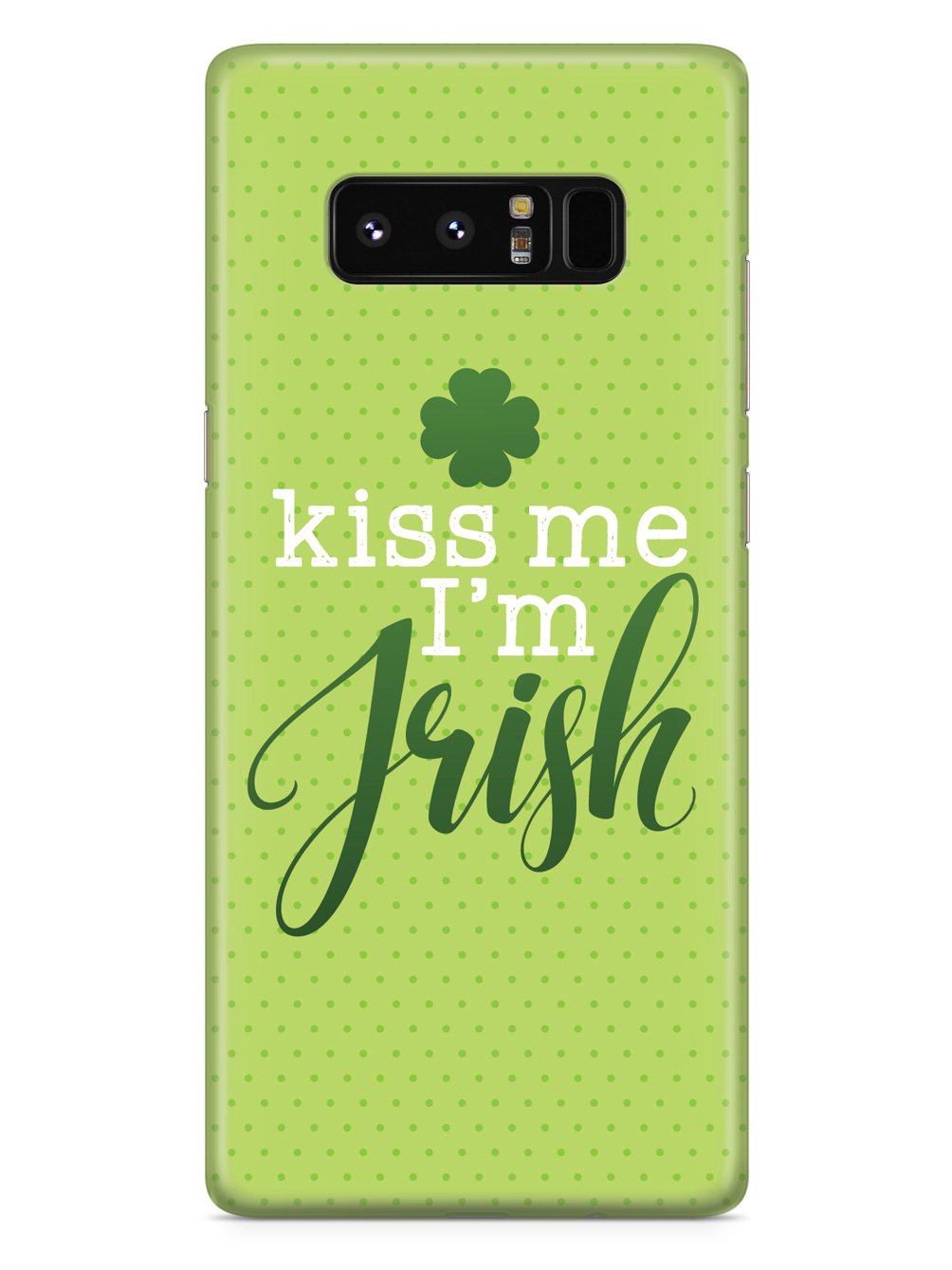 Kiss Me, I'm Irish - Polka Dots Case