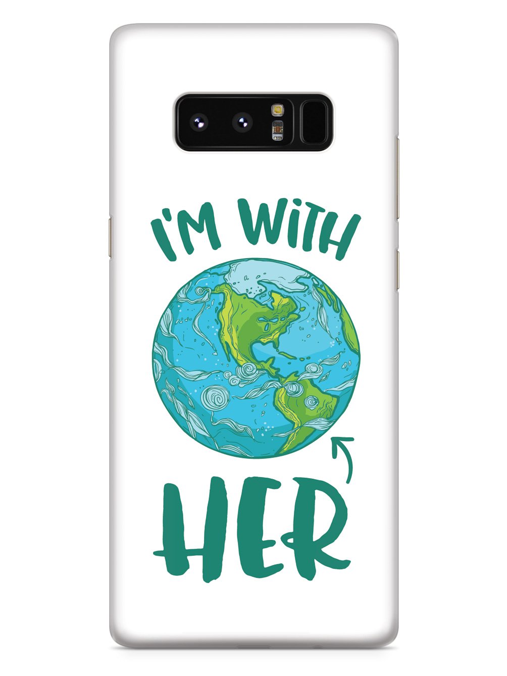 I'm with HER - March For Science Earth Supporter Case