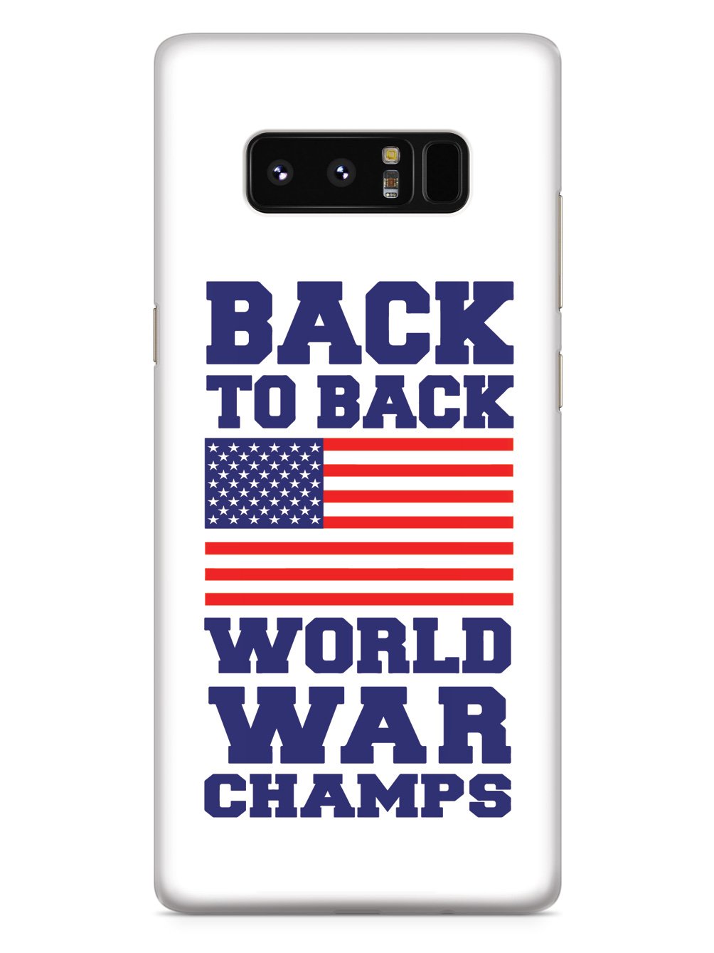 Back To Back World War Champions - White Case
