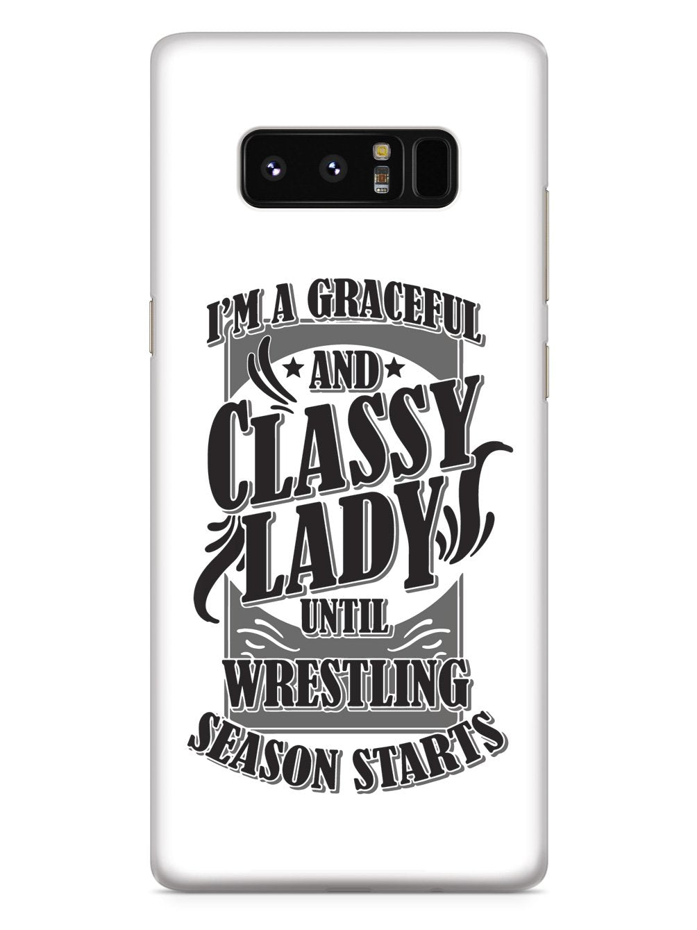 Classy Lady Until Wrestling Season Starts - White Case