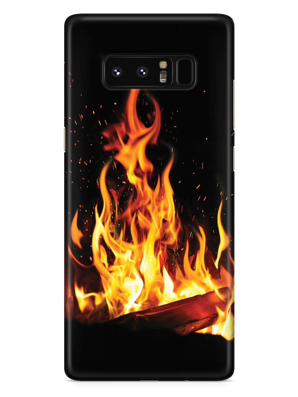 Campfire - Flame - Black Case
