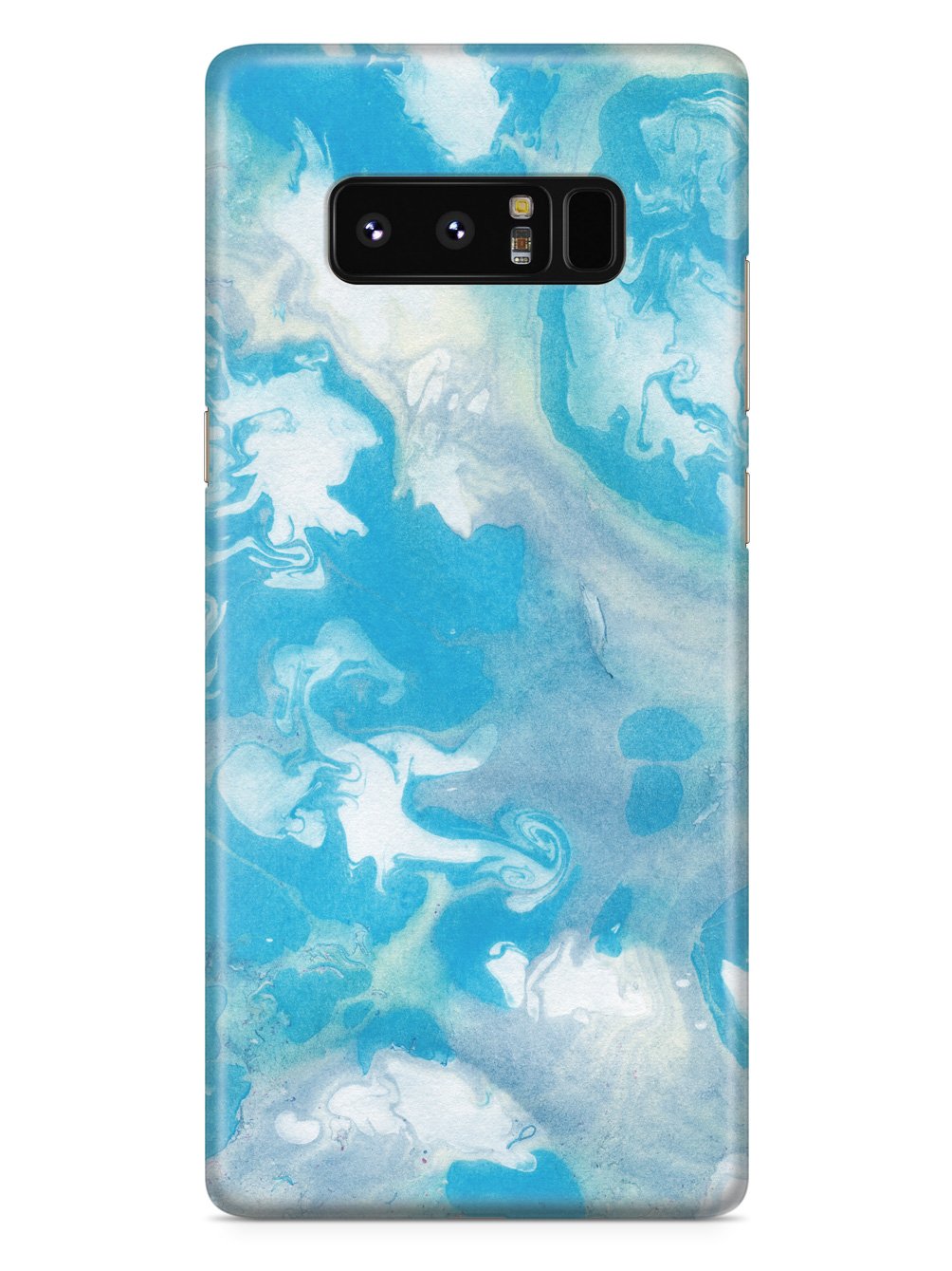 Ink Marble Elements - Blue and White Case