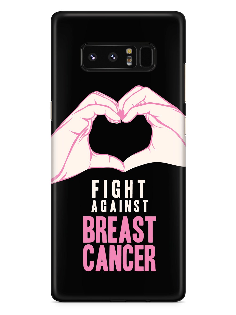 Fight Against Breast Cancer - Black Case