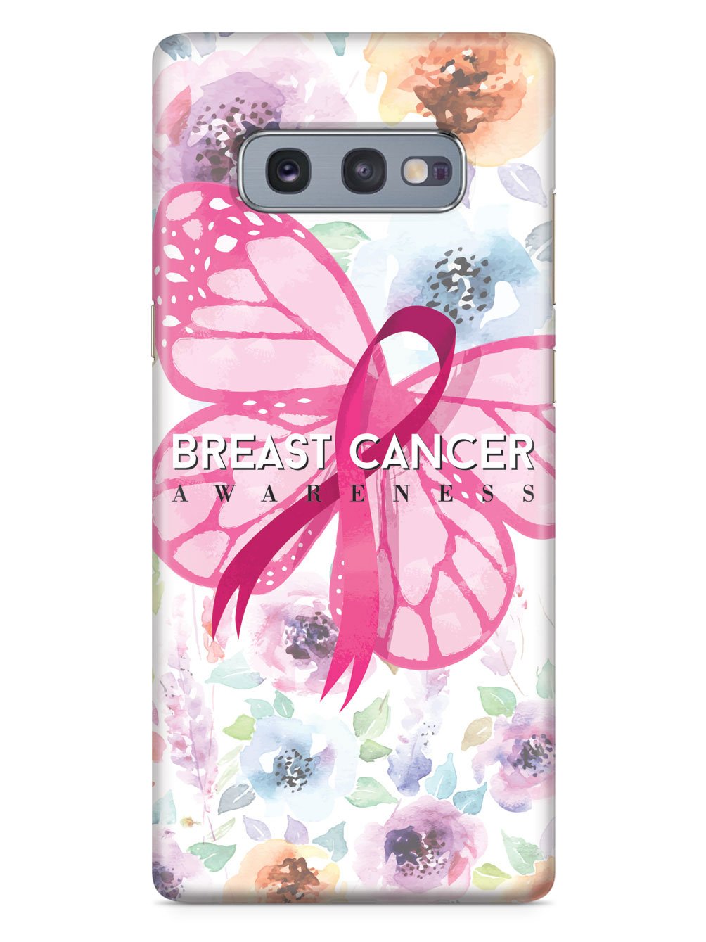 Pink Ribbon Butterfly - Breast Cancer Awareness Case