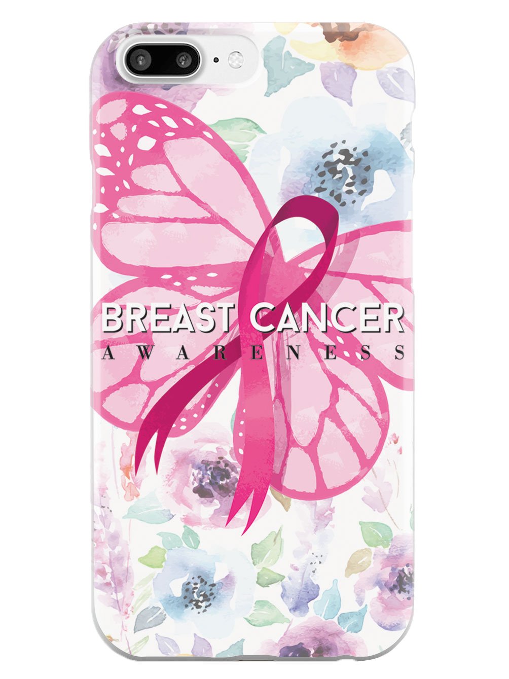 Pink Ribbon Butterfly - Breast Cancer Awareness Case
