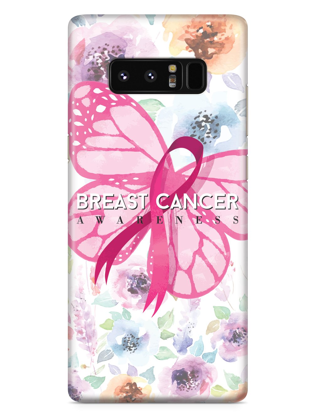 Pink Ribbon Butterfly - Breast Cancer Awareness Case