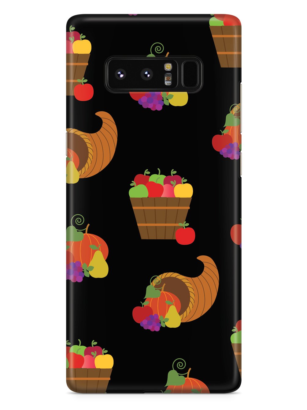 Cornucopia Pattern - Black Case