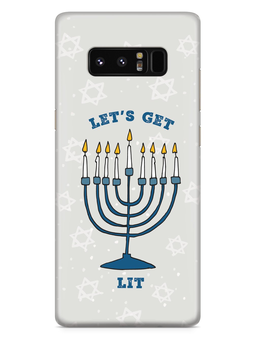 Hanukkah - Let's Get Lit - White Case