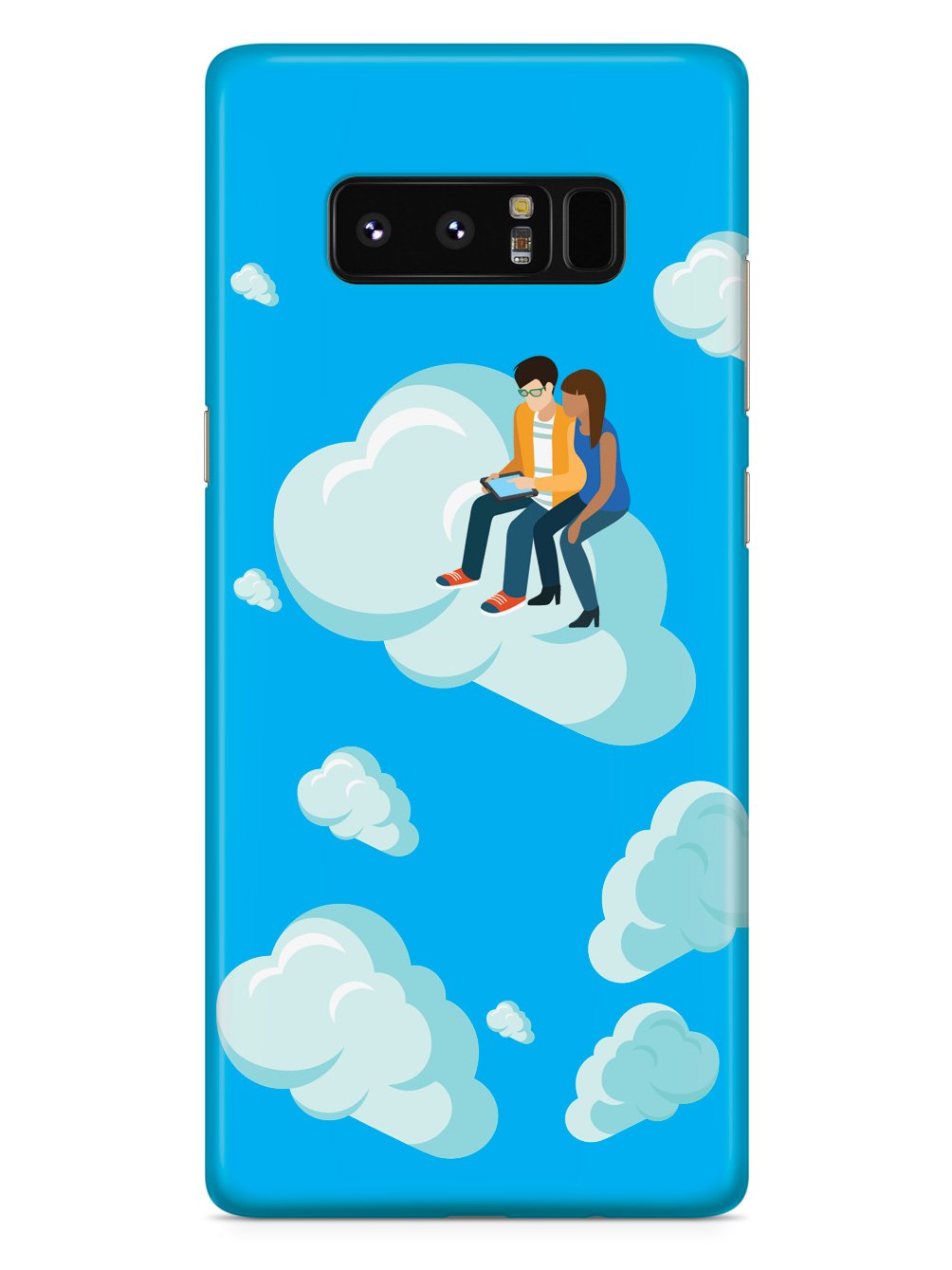Cloud 9 Couple - White Case